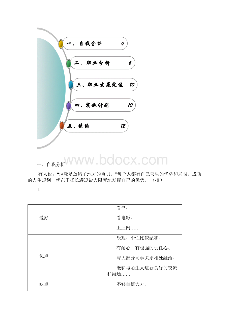 高中生涯规划报告Word文档下载推荐.docx_第2页