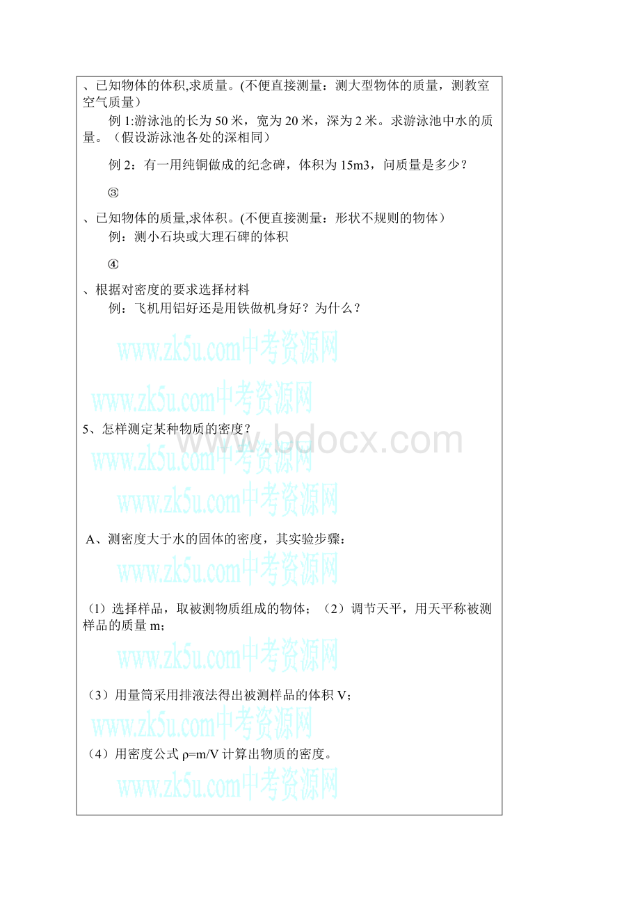 浙教版中考密度浮力压强一轮复习讲义.docx_第3页