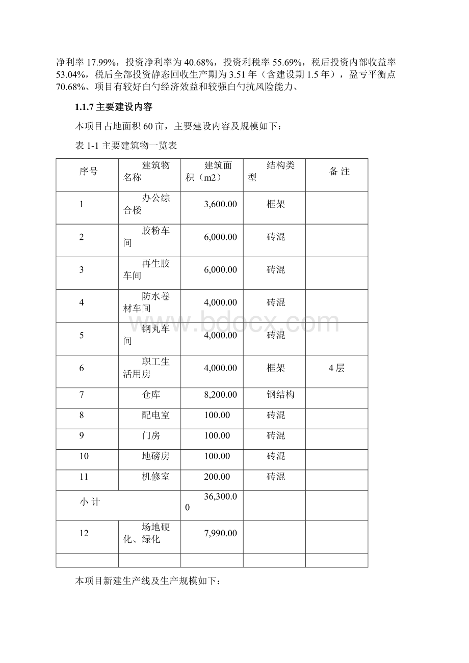 精选审批稿汽车轮胎橡胶产品废旧回收循环再利用项目可行性研究报告Word格式.docx_第2页