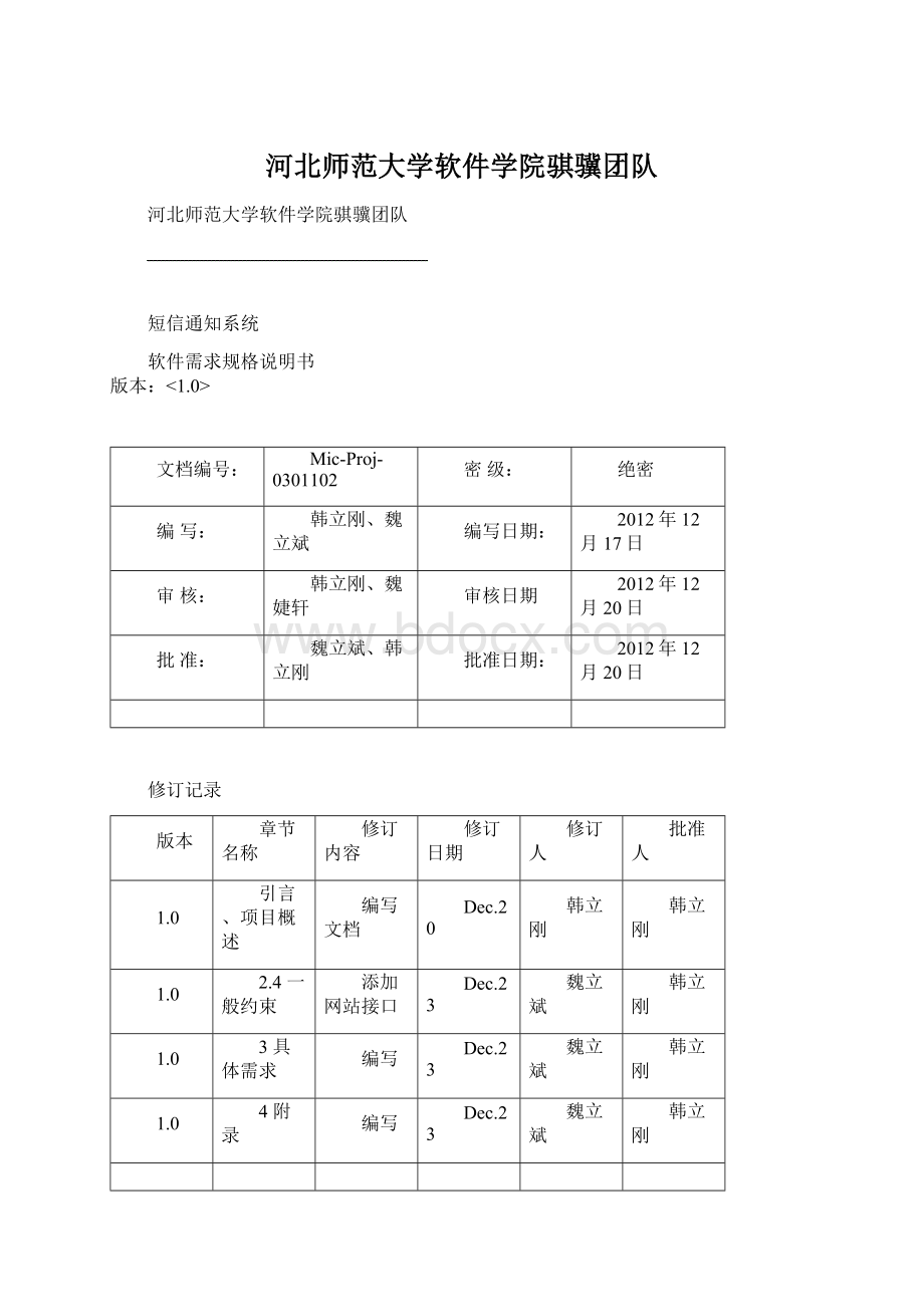 河北师范大学软件学院骐骥团队Word格式.docx_第1页