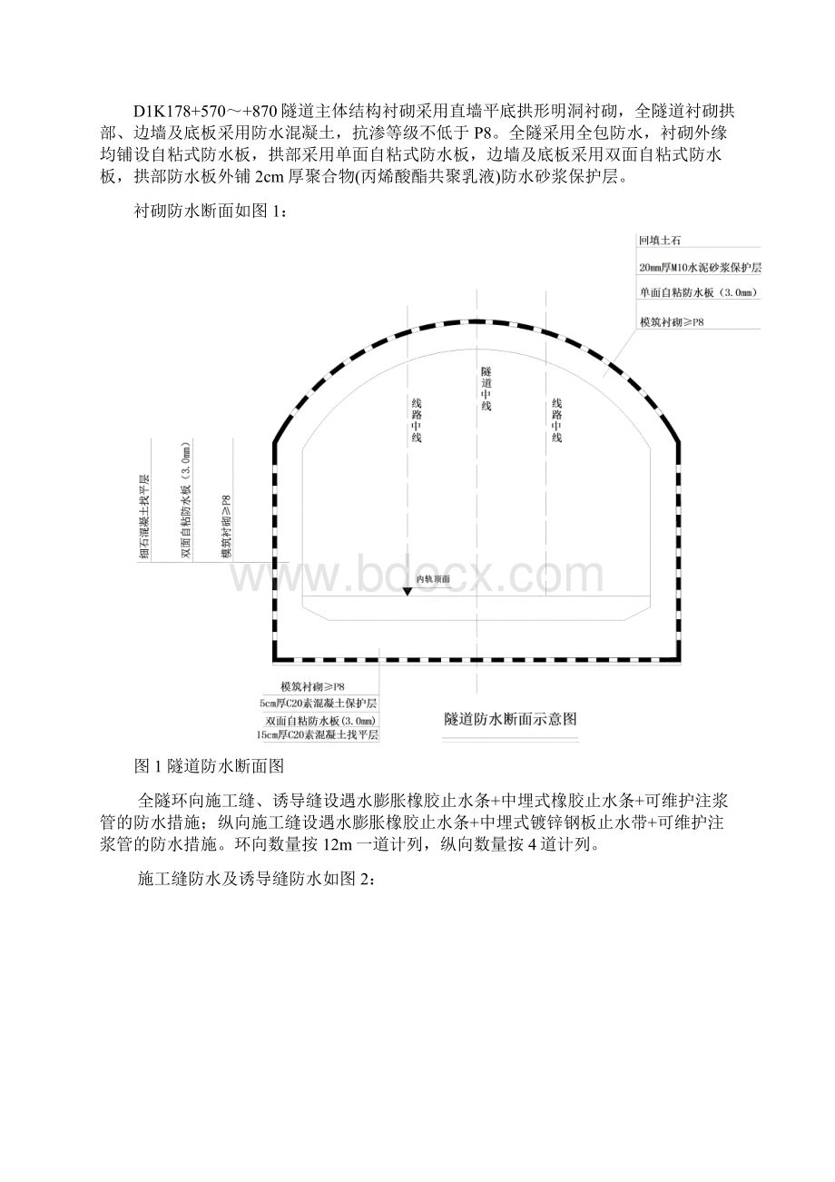 明挖隧道防水施工方案剖析.docx_第2页