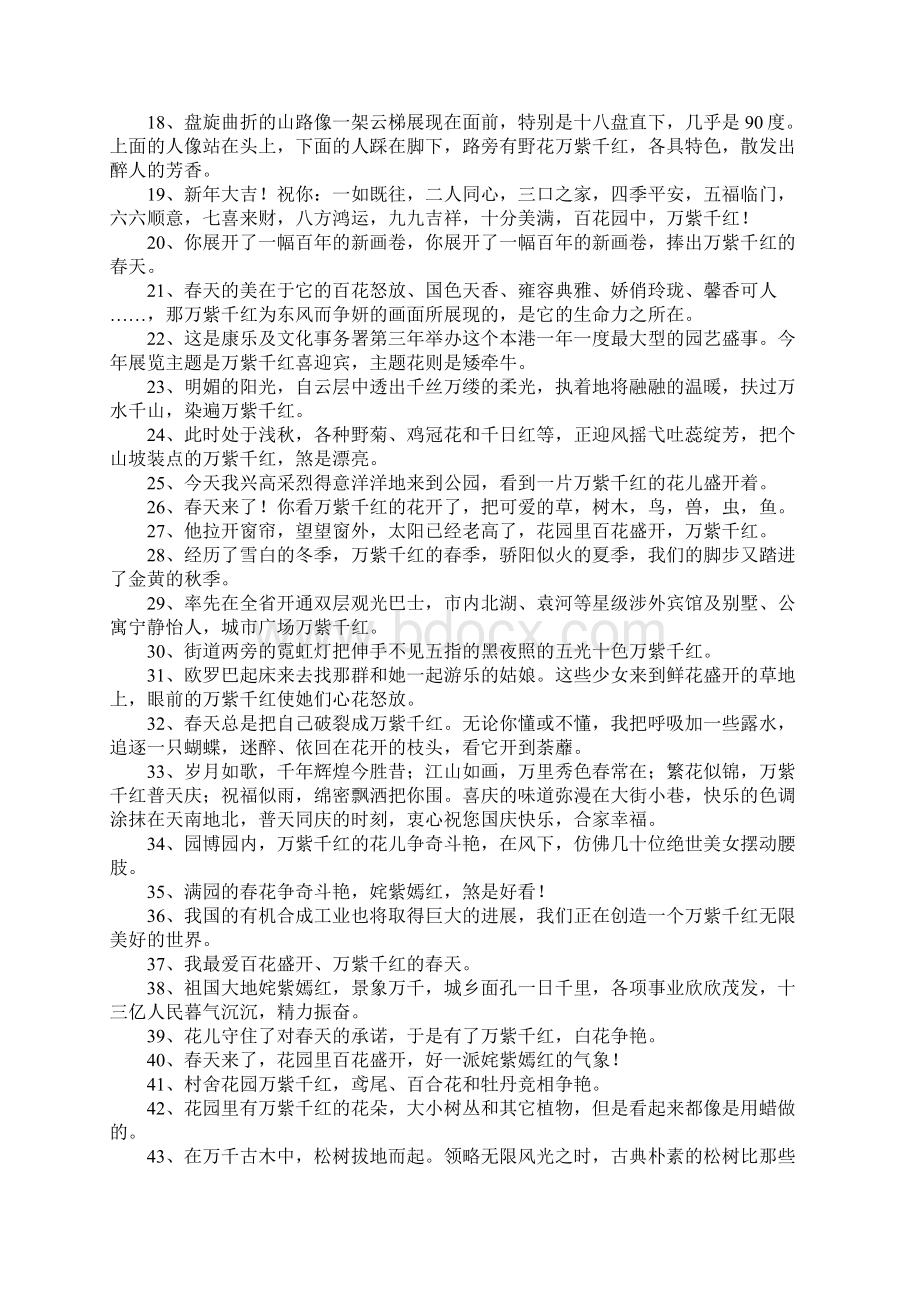 万紫千红的意思Word下载.docx_第2页