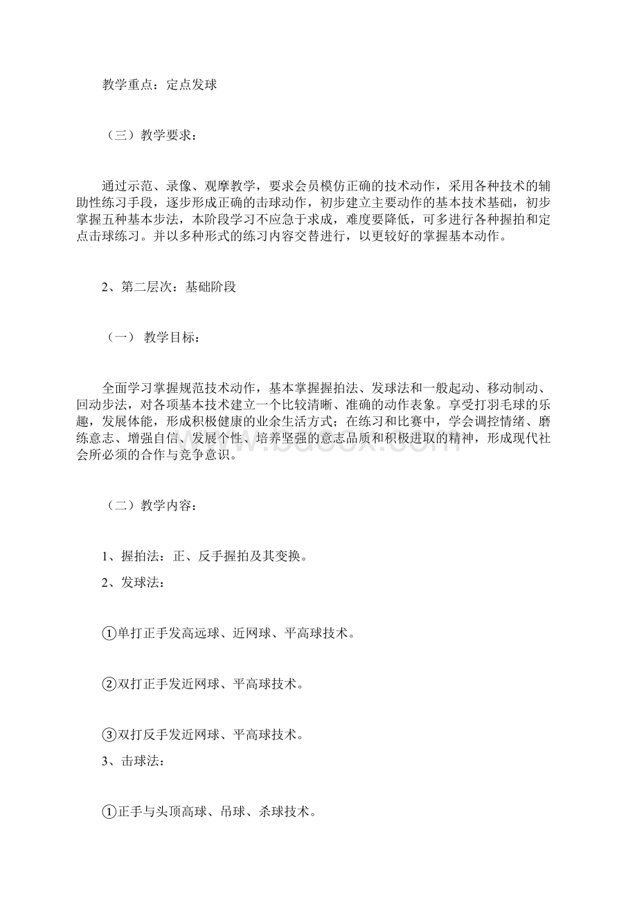 成立羽毛球俱乐部策划docx文档格式.docx_第3页