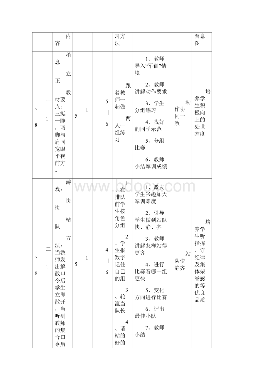 小学一年级下体育课教案.docx_第3页