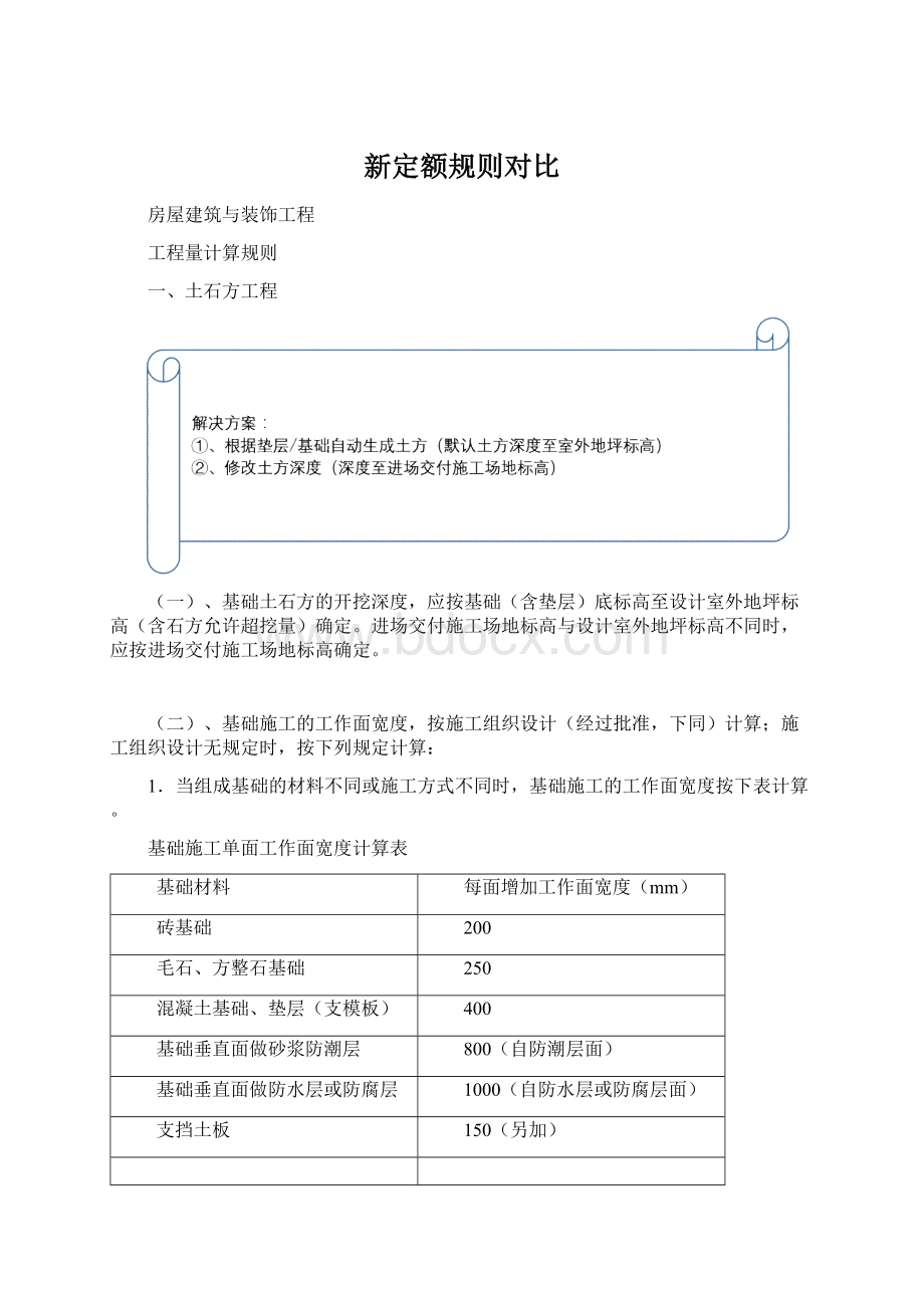 新定额规则对比.docx