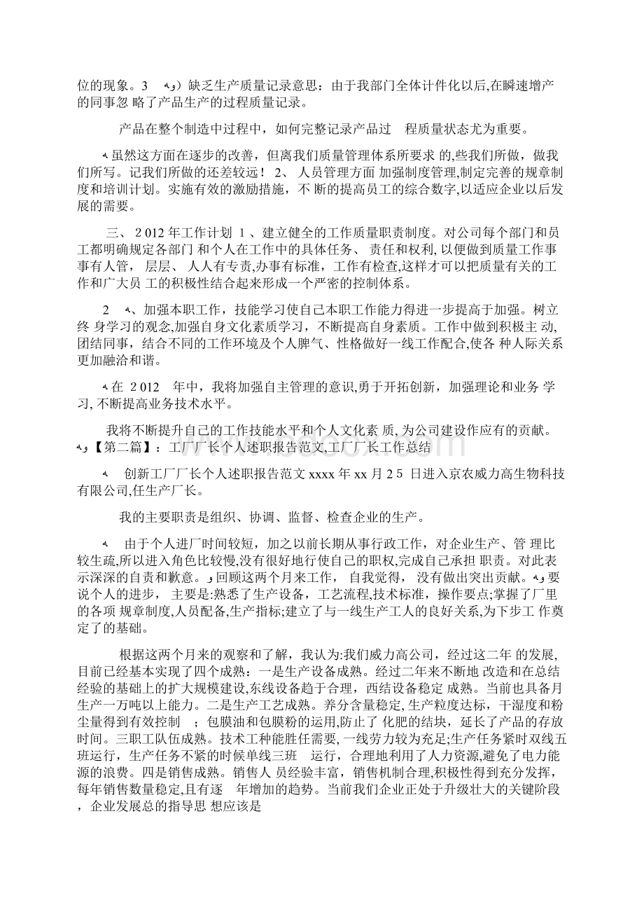 工厂厂长工作总结.docx_第2页