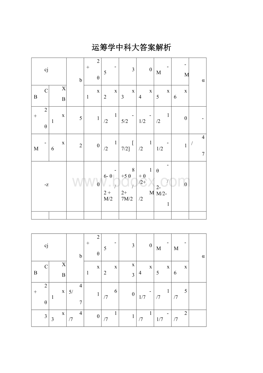 运筹学中科大答案解析.docx_第1页