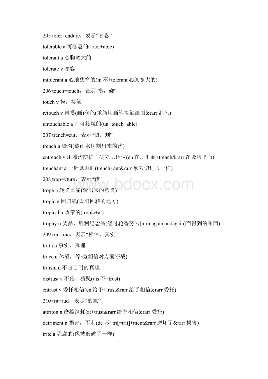 考研英语形容词词缀解析11doc文档格式.docx_第2页