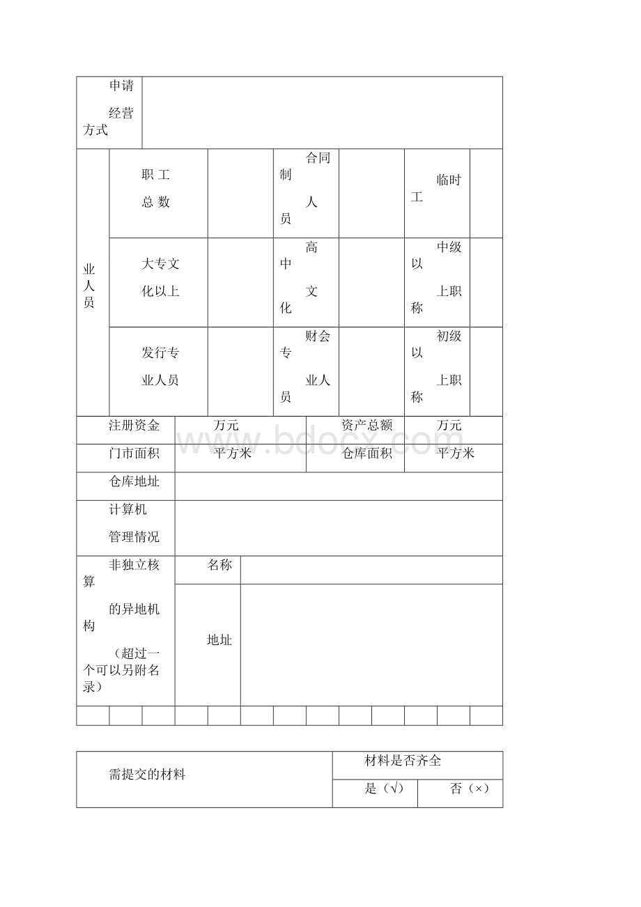 出版物经营许可证登记表.docx_第3页