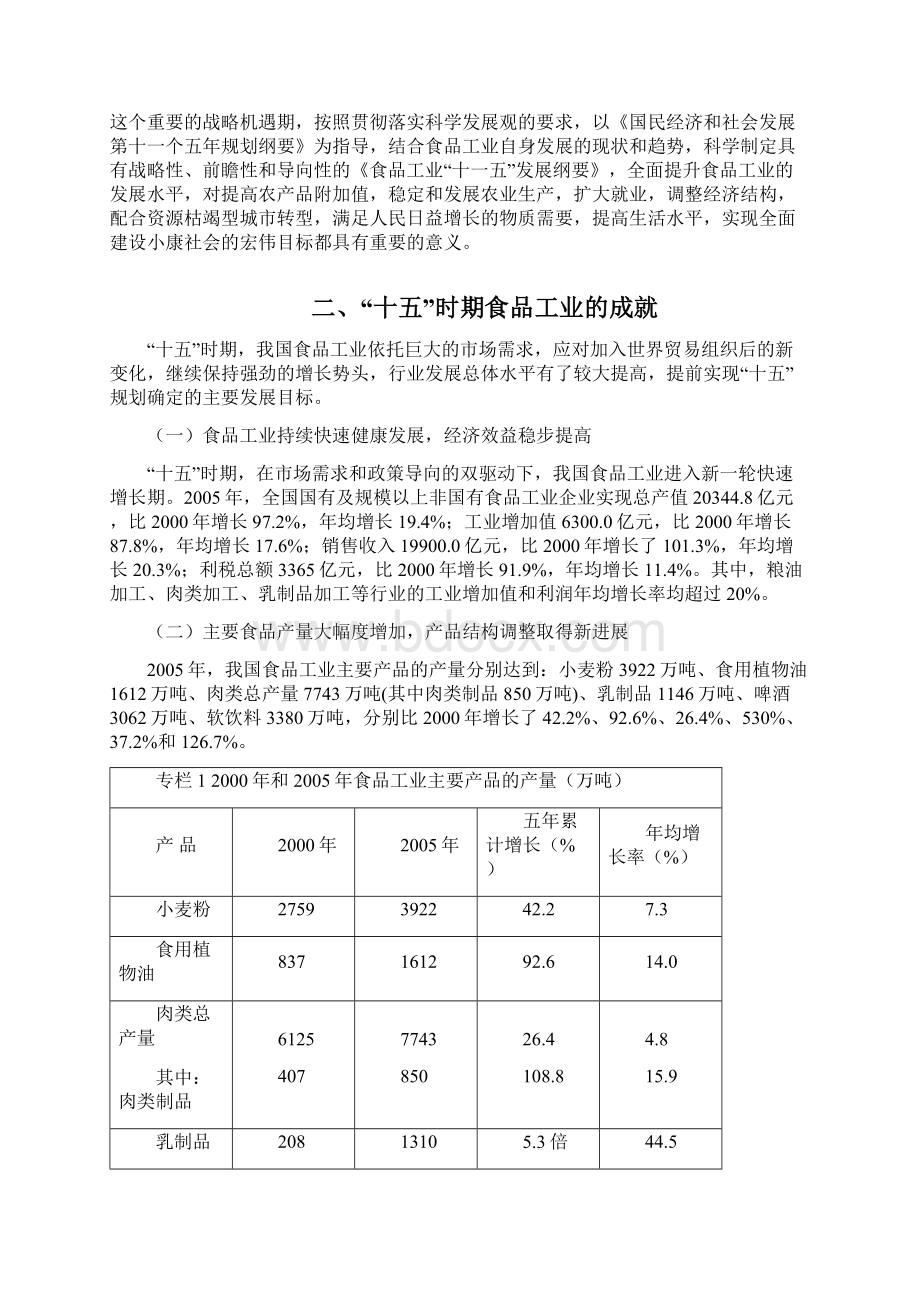 食品工业15规划.docx_第2页