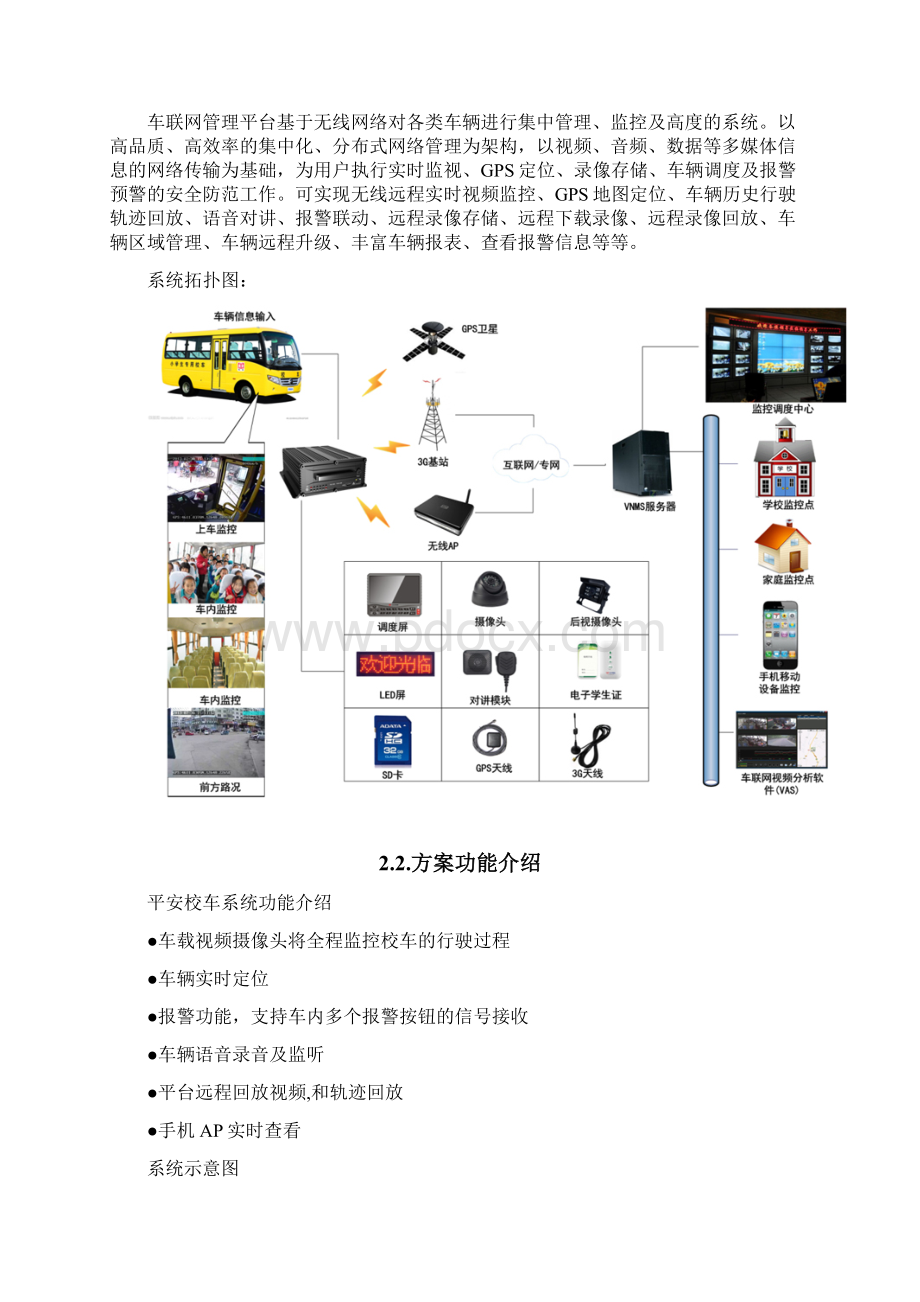校车车载4G视频智能监控系统方案.docx_第3页