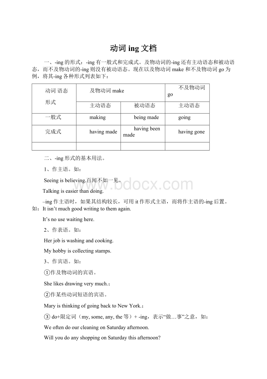 动词ing文档Word文档下载推荐.docx