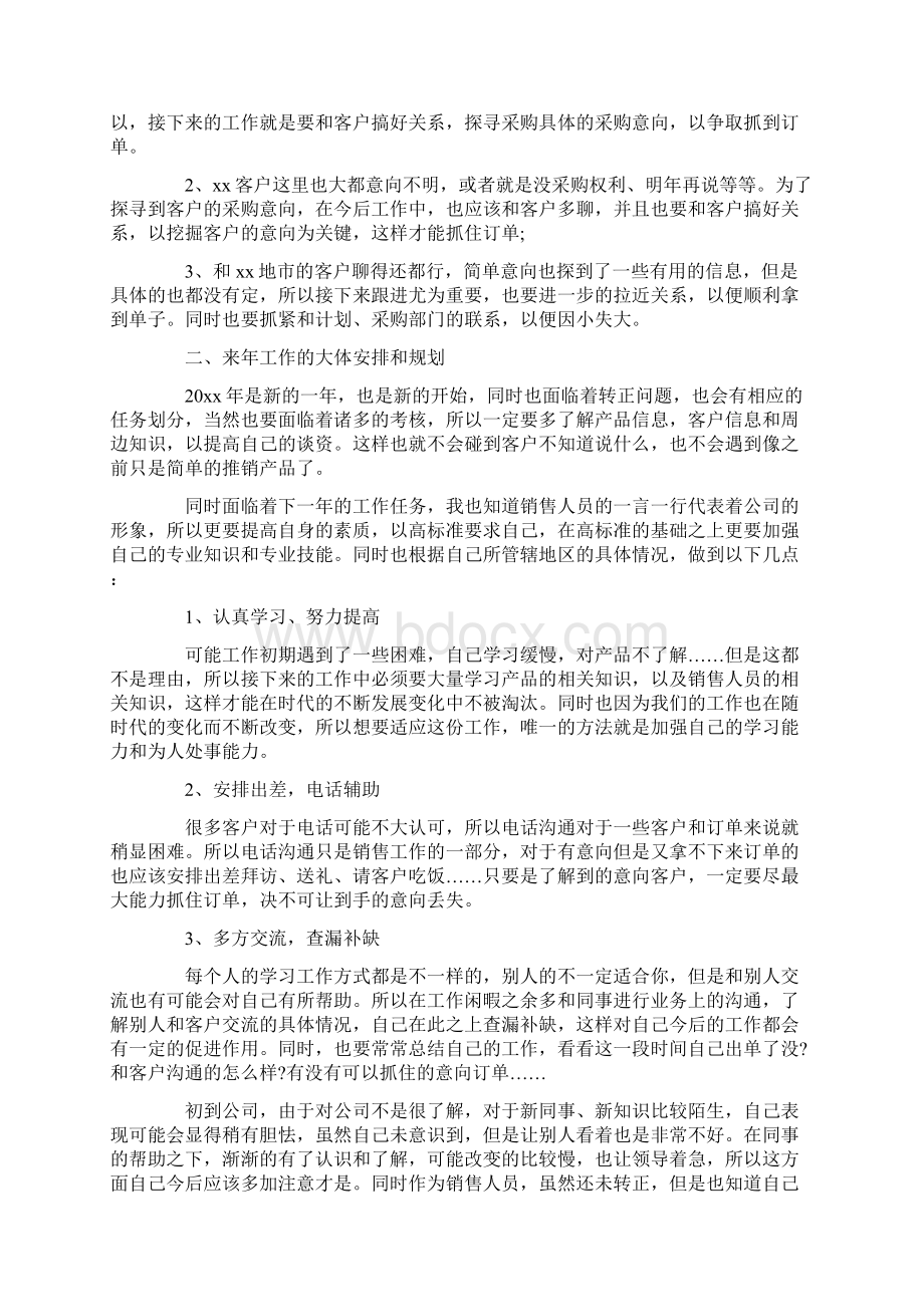 销售员个人年终工作总结范文精选4篇.docx_第2页