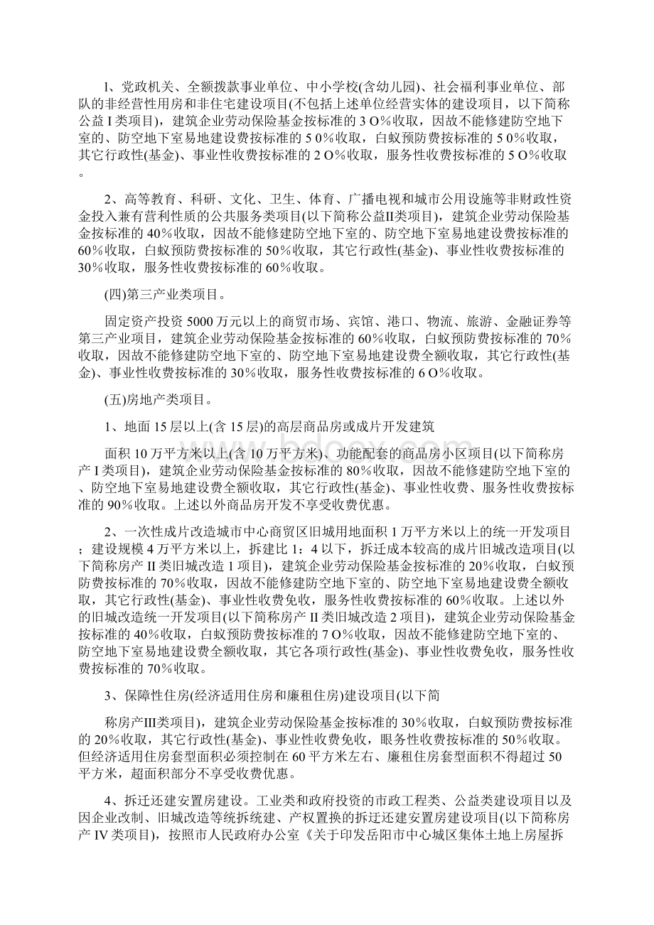 岳阳中心城区建设收费优惠政策.docx_第2页