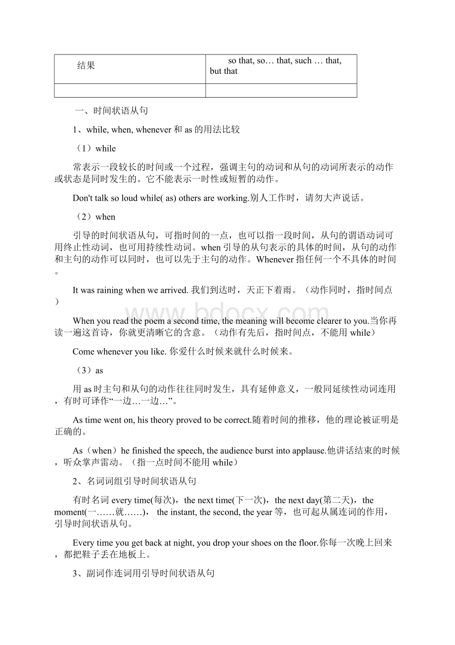 状语从句句型练习含答案语文Word格式.docx_第2页