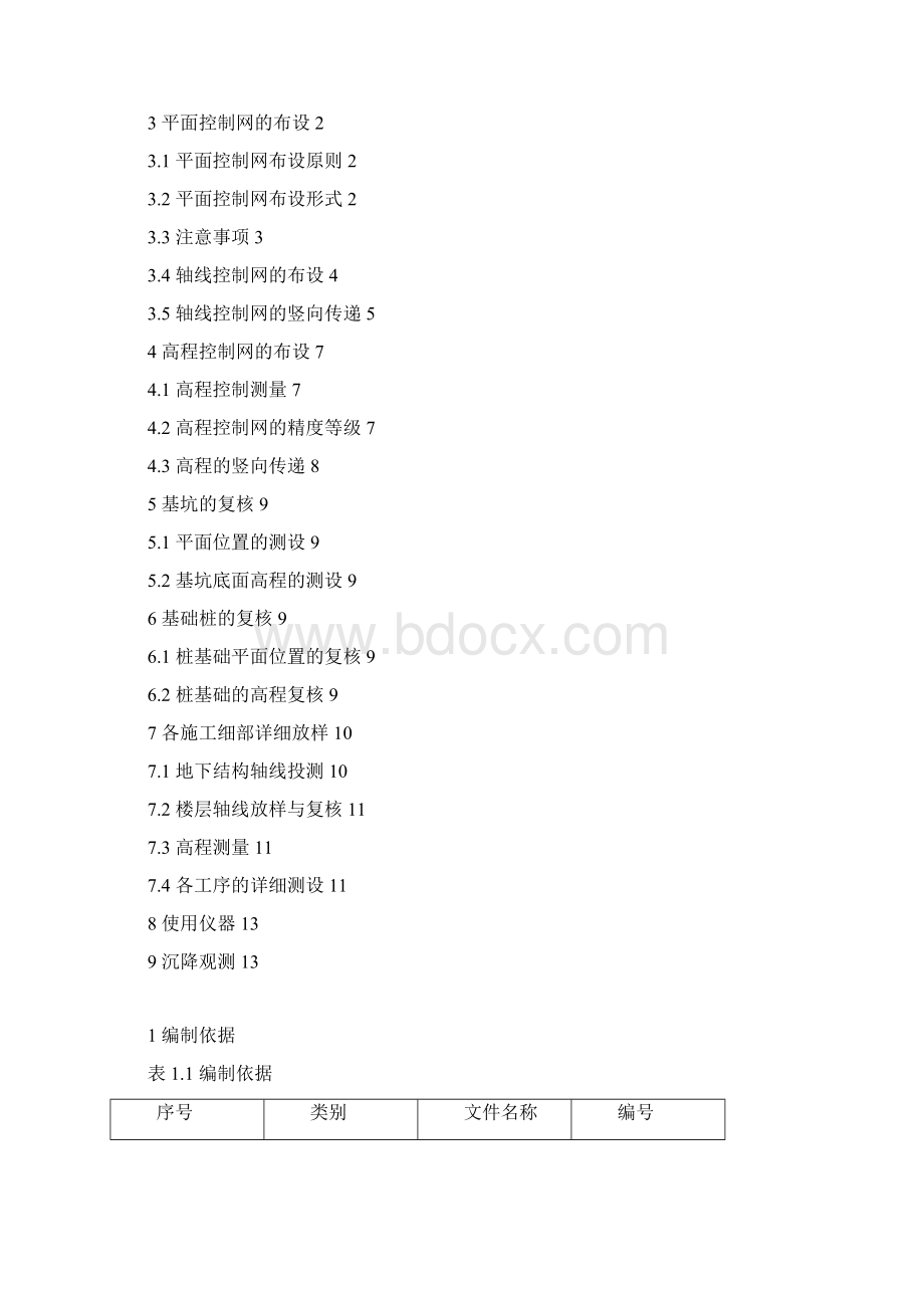 房建测量方案Word文档下载推荐.docx_第2页