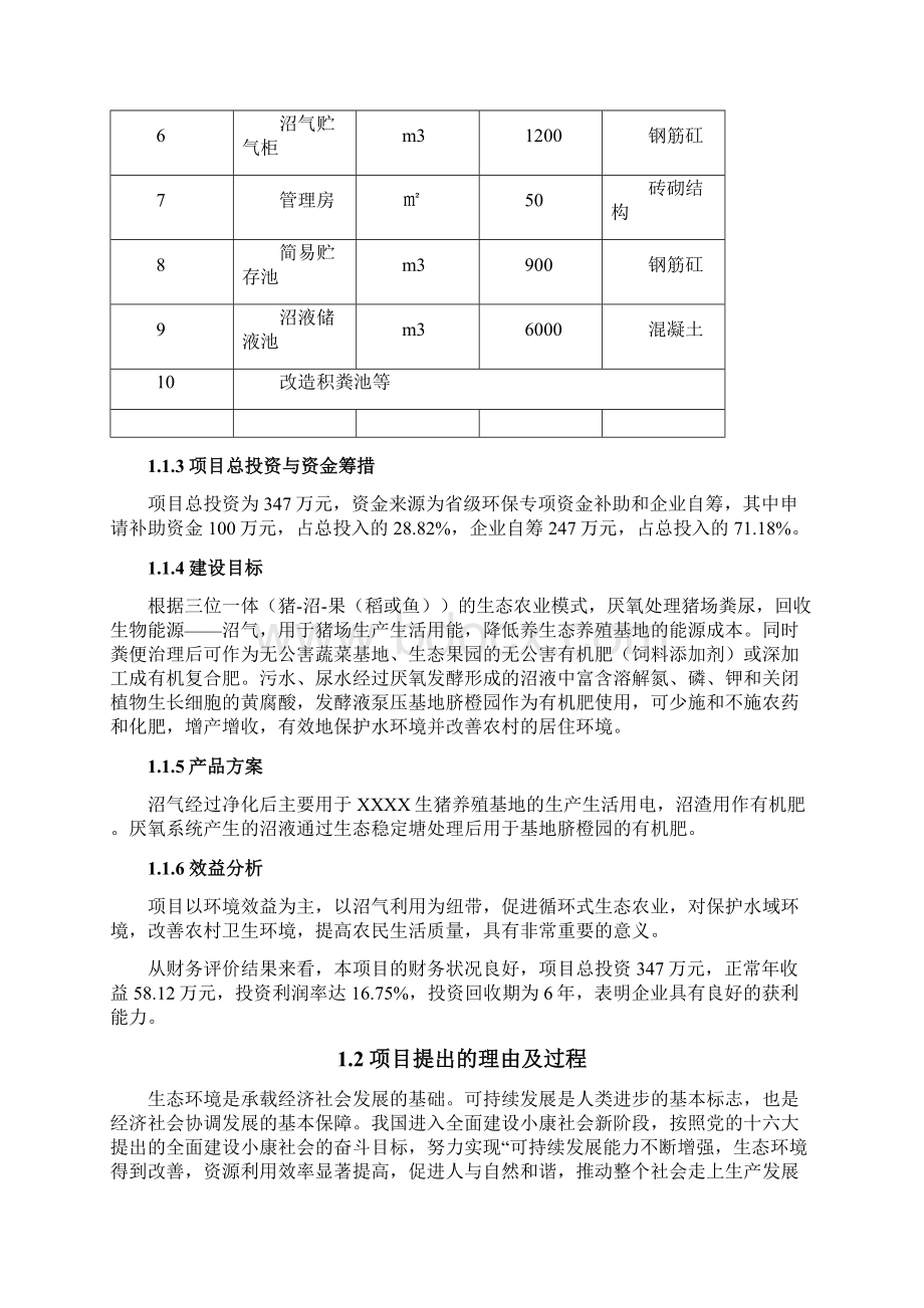 生猪废弃物综合利用项目可行性研究报告Word文档下载推荐.docx_第2页