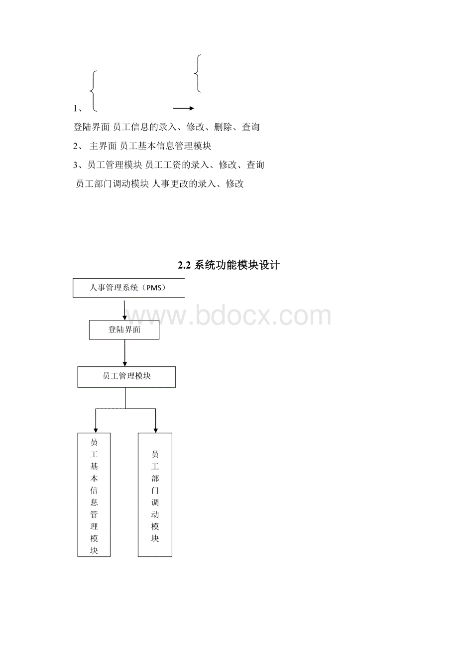 完整word版人事管理系统实验报告.docx_第3页