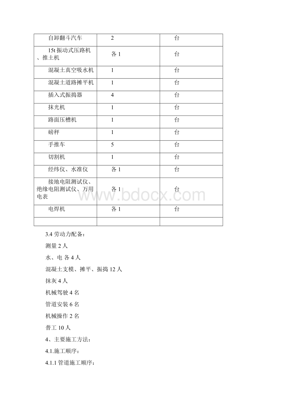 兴业路道路工程万顺路榭北路段施工组织设计方案.docx_第3页