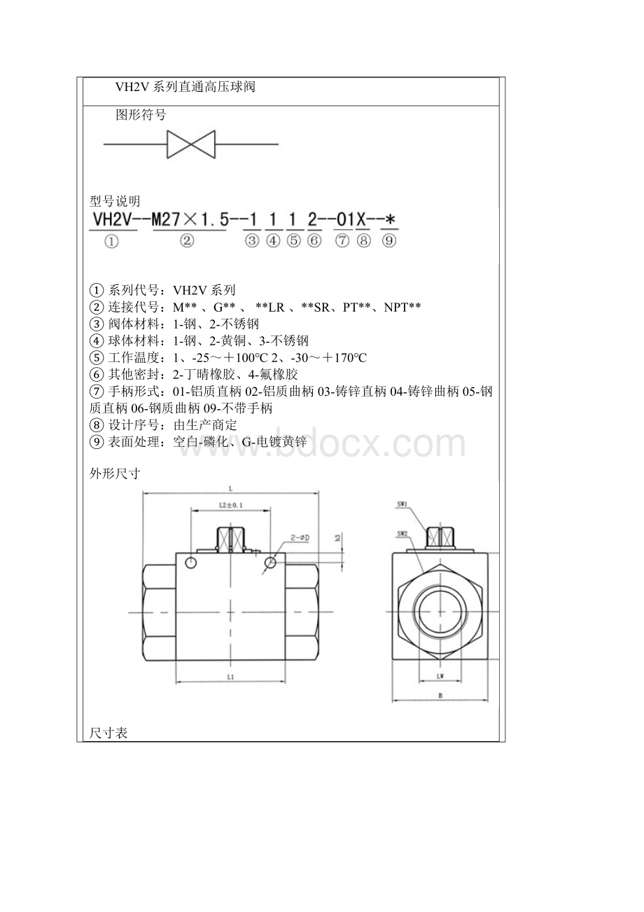 直通高压球阀 VH2V直通高压球阀文档格式.docx_第2页