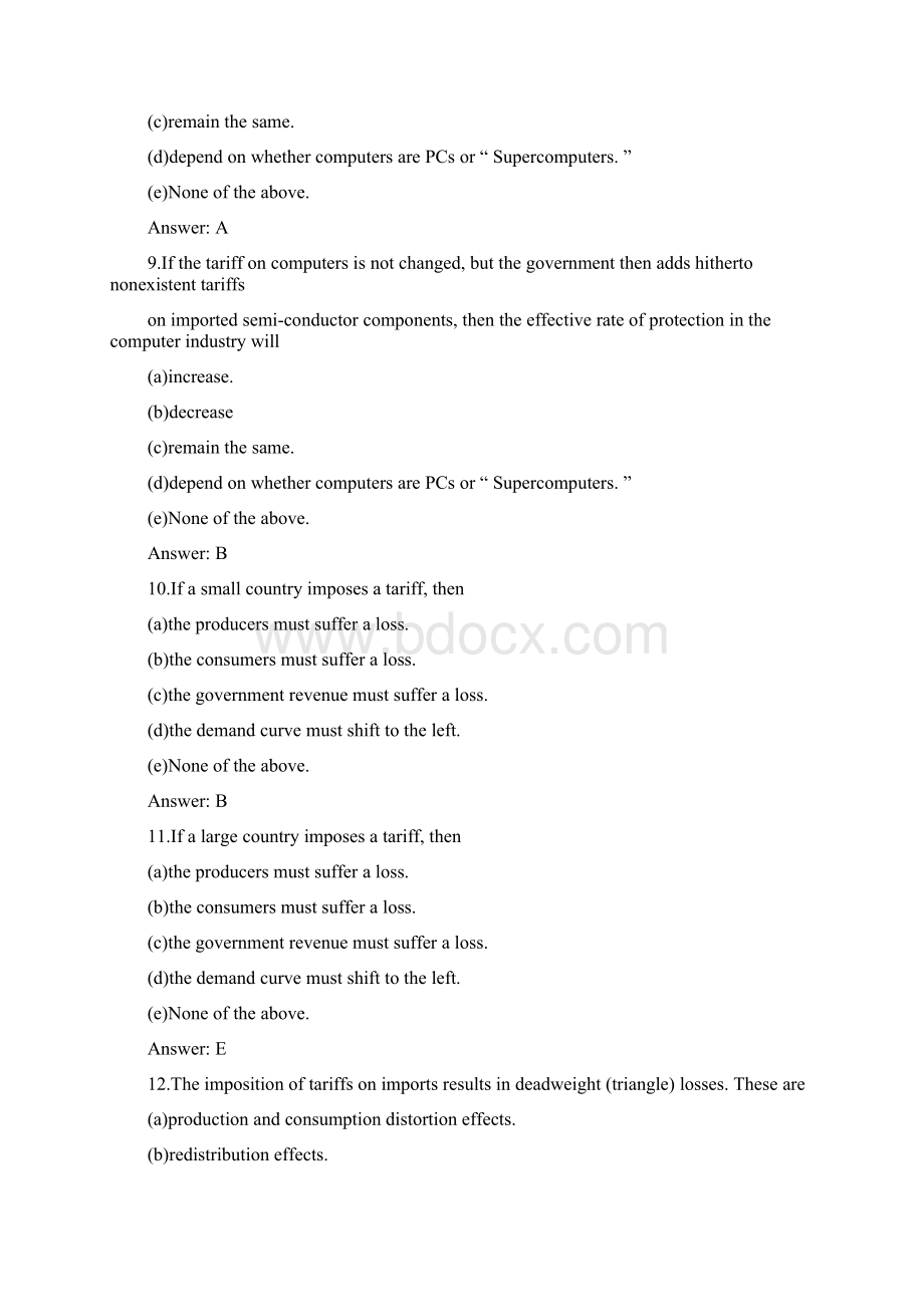 国际经济学作业答案第八章.docx_第3页