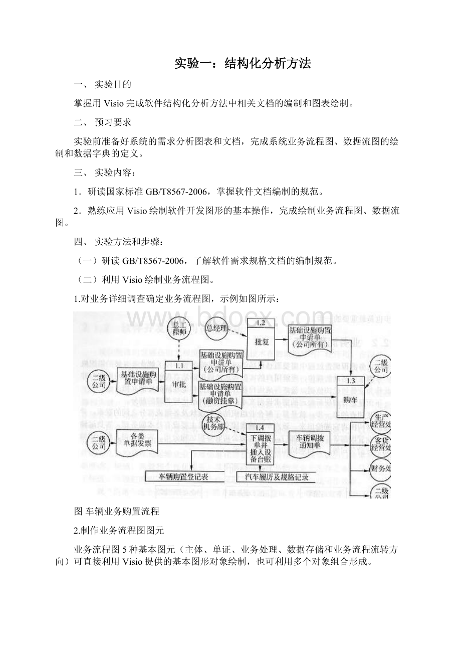 实验指导书软件工程基础公选课1110Word格式文档下载.docx_第3页