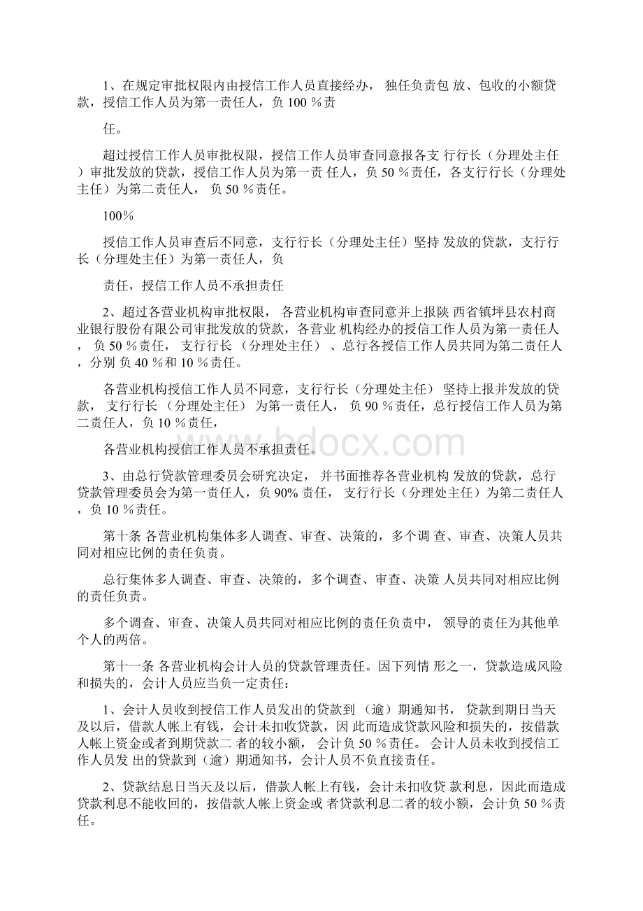 农商银行贷款管理责任制度概要Word文档格式.docx_第2页