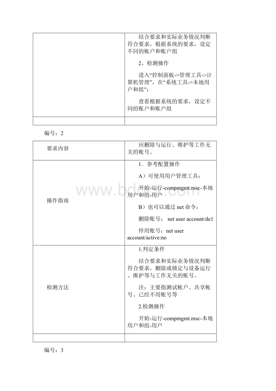 Windows 安全配置规范模板Word文档下载推荐.docx_第2页