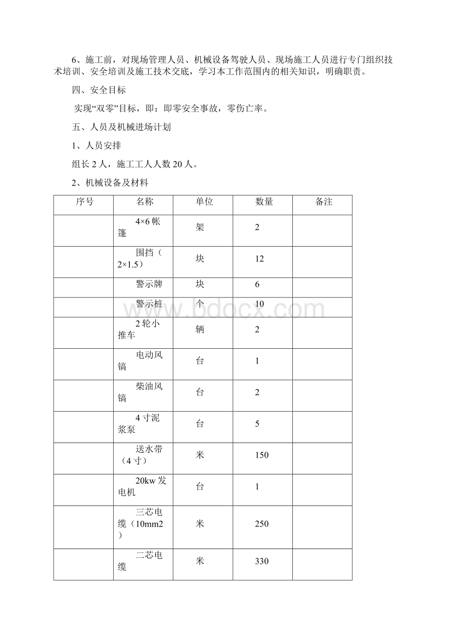 市政工程污水管道清淤施工方案.docx_第2页