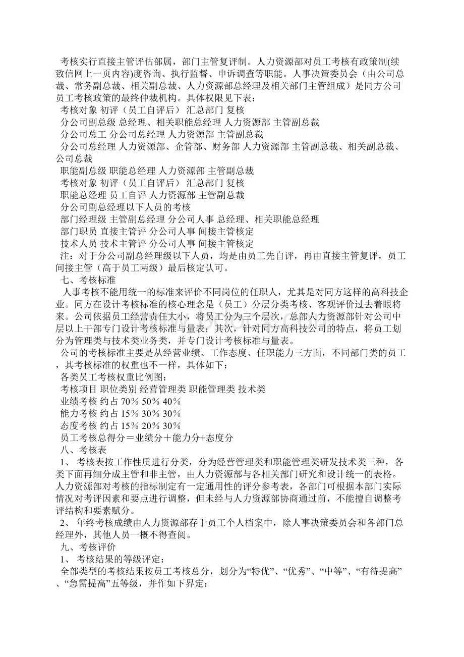 员工绩效考核方案 2docxWord文档格式.docx_第2页