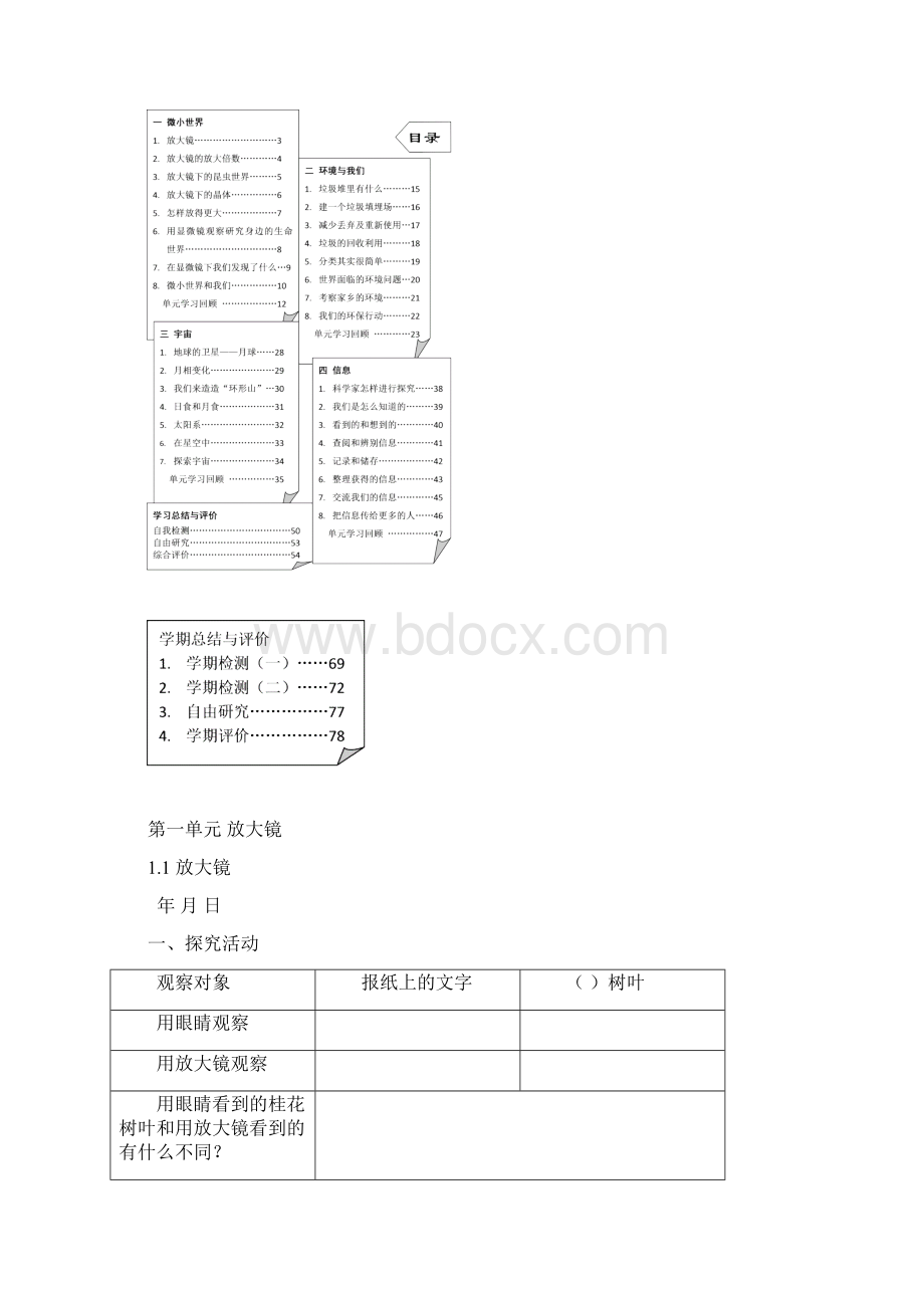 共47页最新教科版科学六年级下册全册同步作业汇总 2Word格式文档下载.docx_第2页