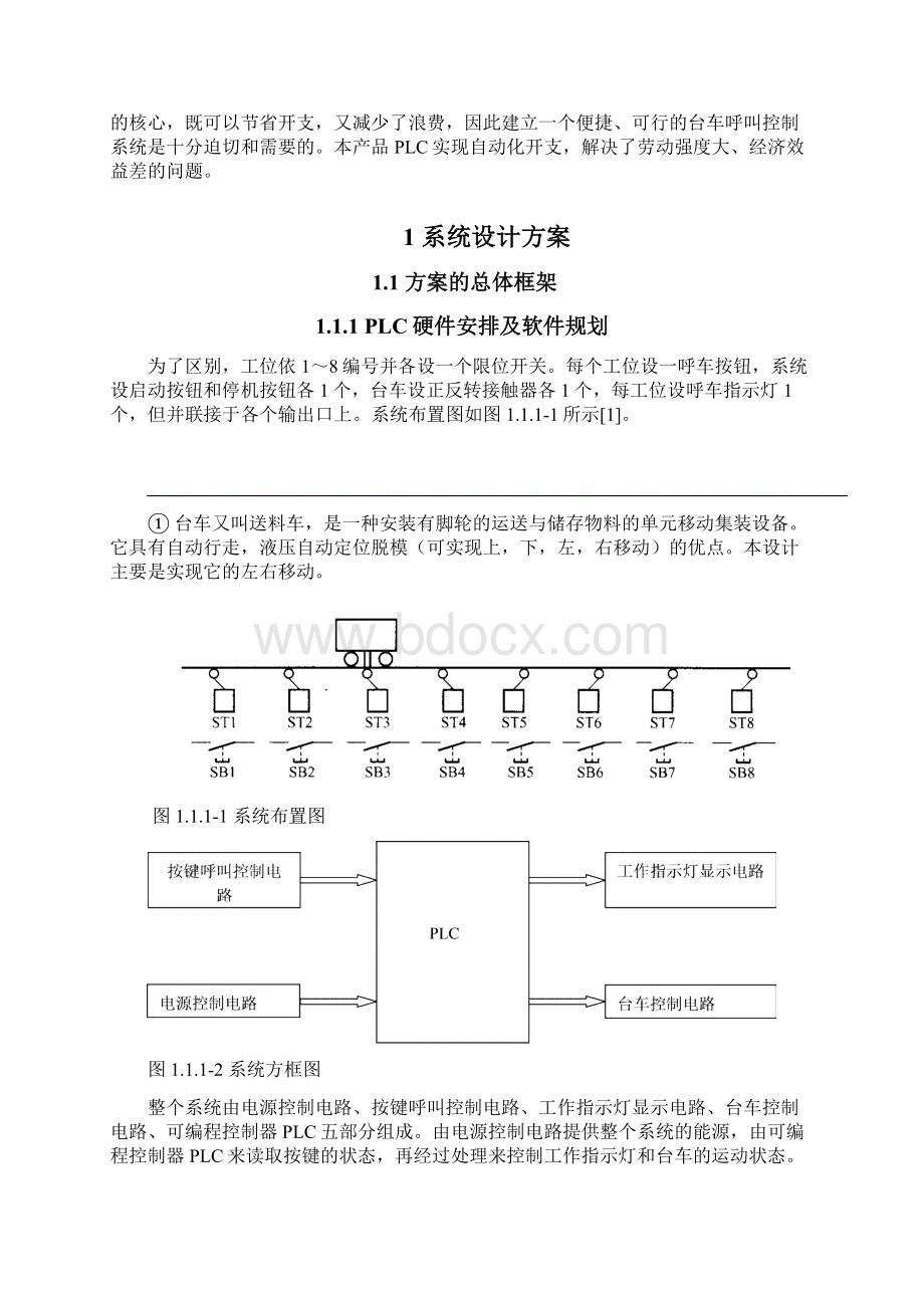 基于PLC的台车呼叫控制系统的研究设计与实现.docx_第3页