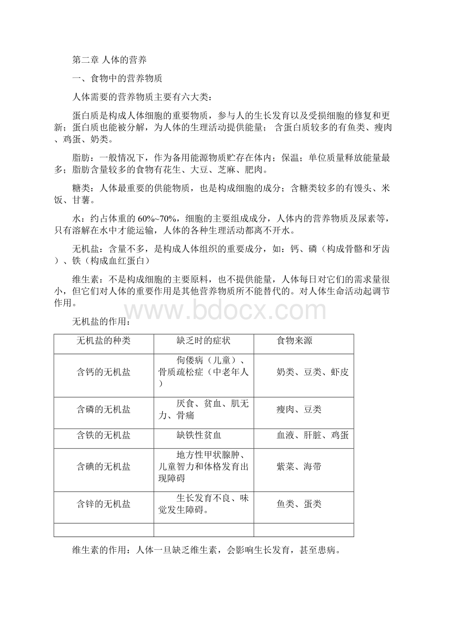 初二上生物期末复习提纲Word文档格式.docx_第3页