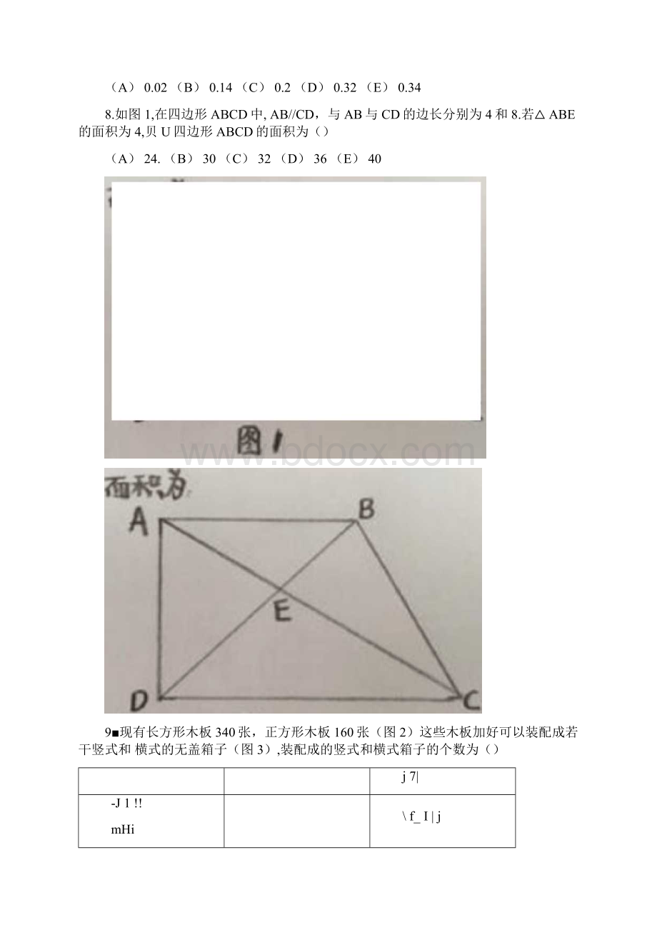 考研199管理类联考综合能力真题和答案及解析Word文档下载推荐.docx_第2页