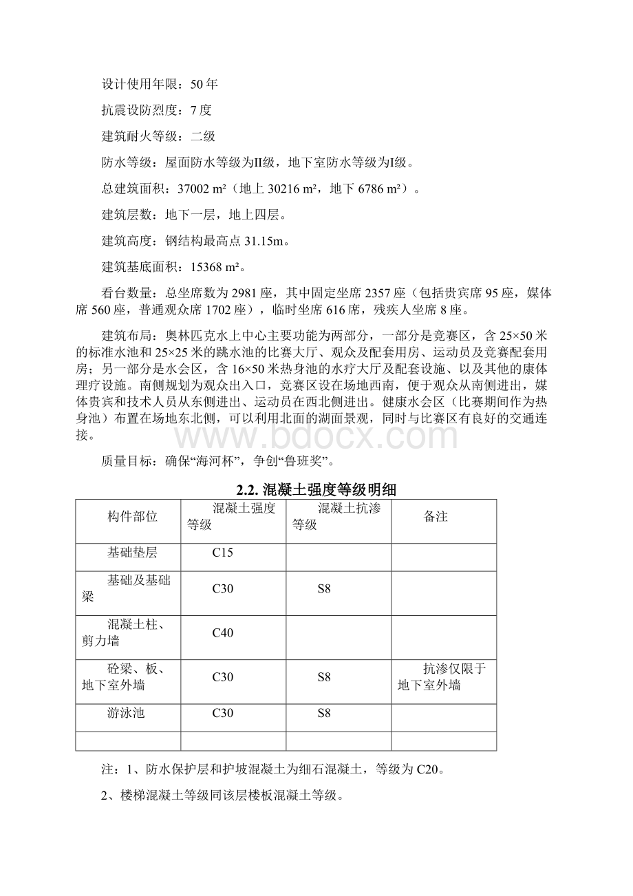 混凝土工程施工方案4 精品.docx_第2页