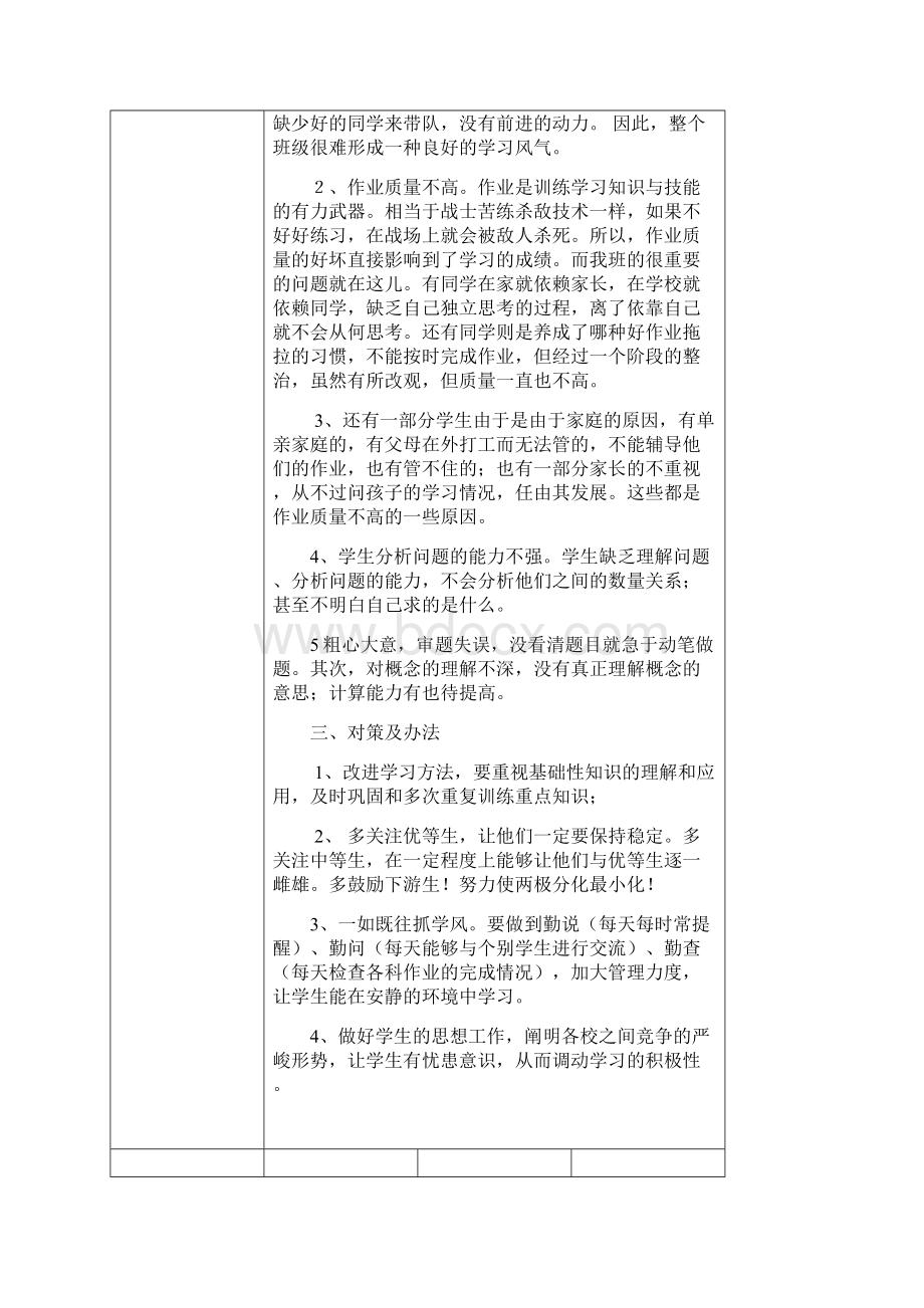 四年级学情分析记录表.docx_第3页