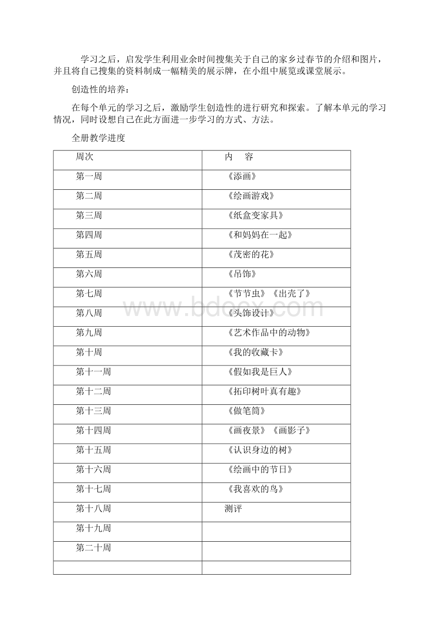 《小学二年级美术下册教案》主要内容及教材重点Word文档下载推荐.docx_第2页