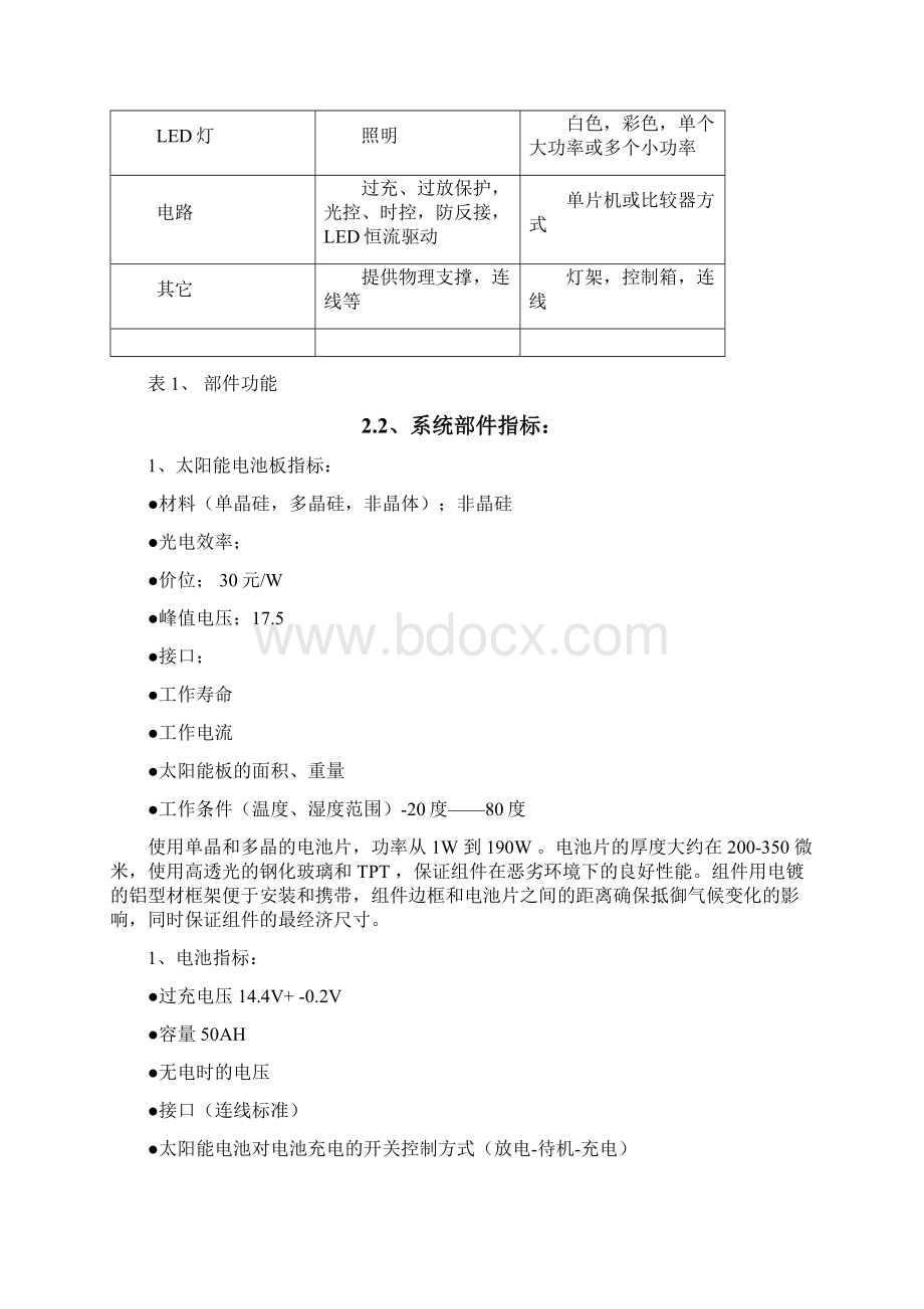 太阳能LED路灯项目实施方案Word格式.docx_第3页