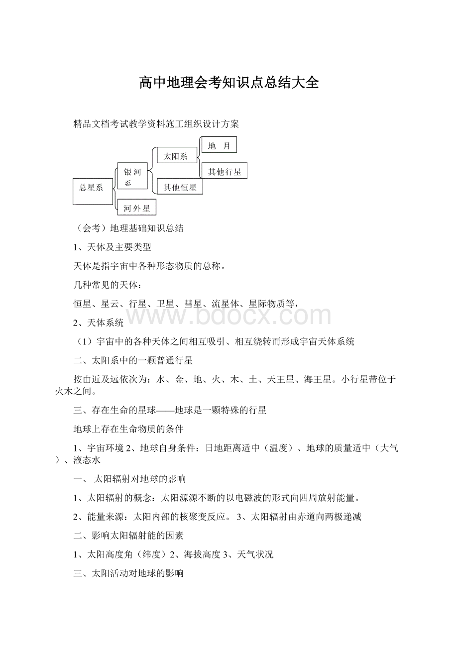 高中地理会考知识点总结大全Word下载.docx_第1页