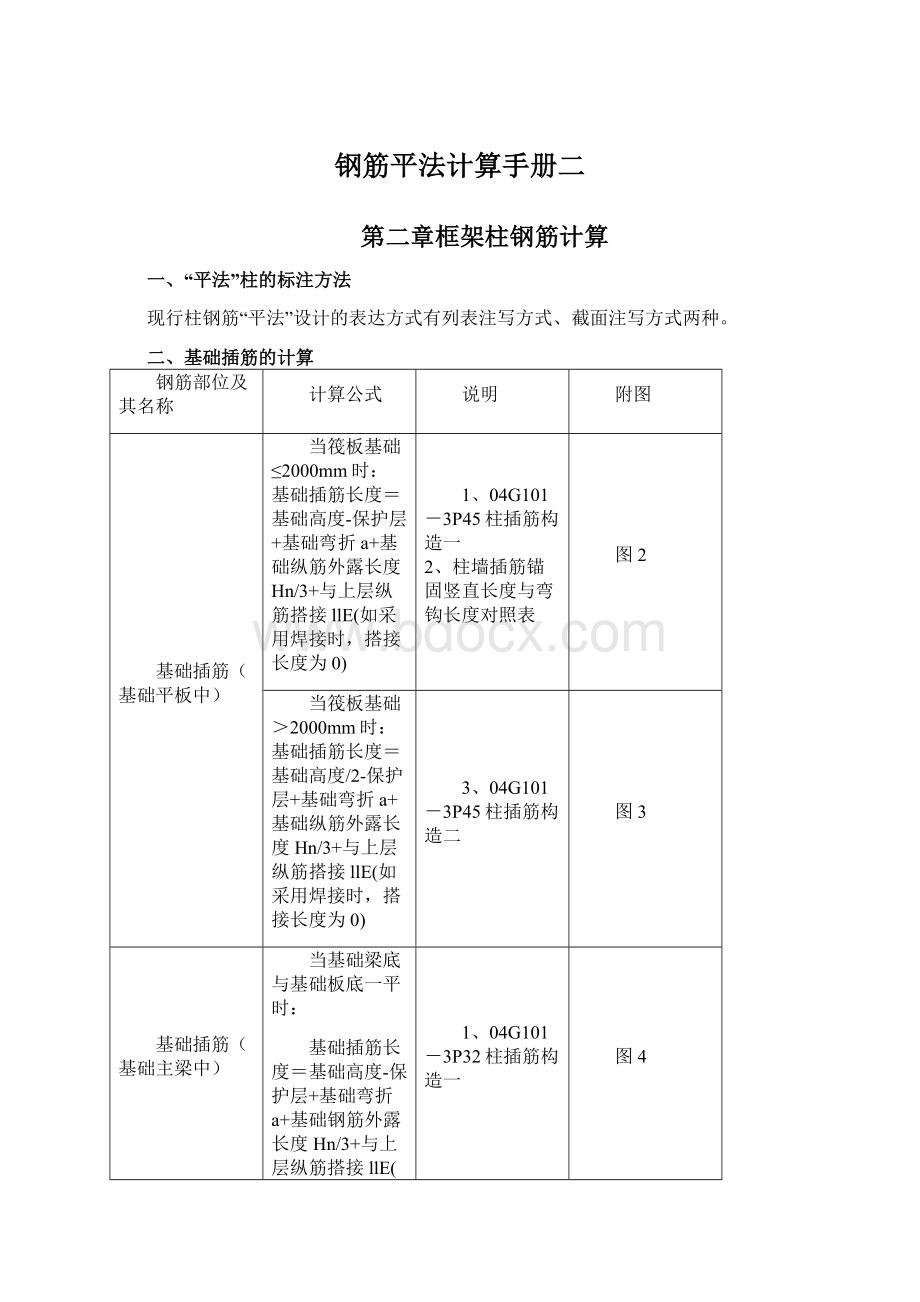 钢筋平法计算手册二.docx_第1页