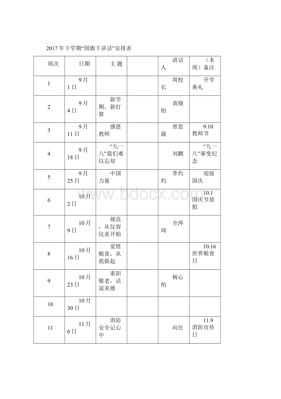 荣誉国旗下演讲实施方案.docx_第3页