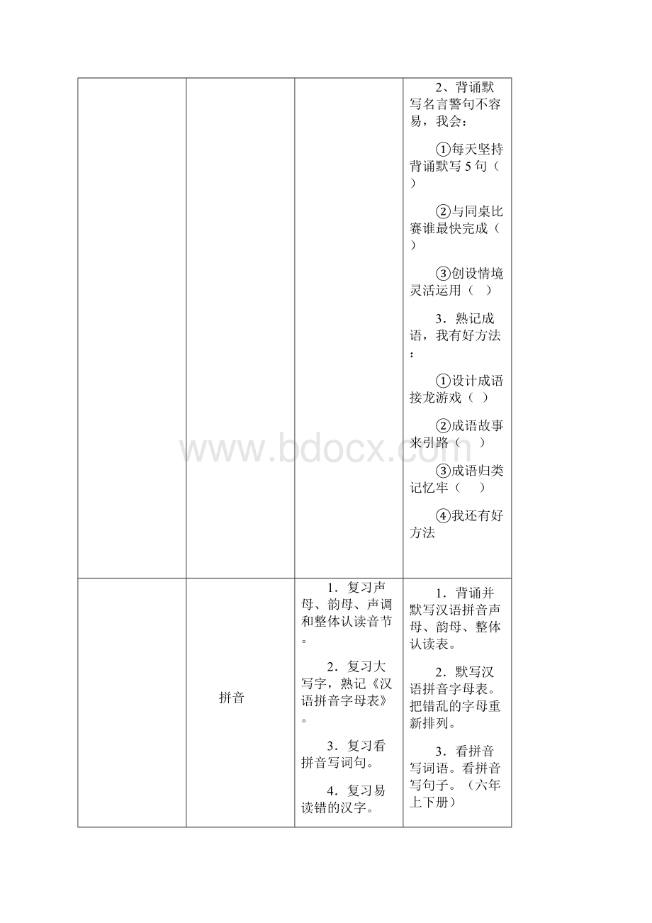 小学语文鄂教版毕业复习册Word文件下载.docx_第2页