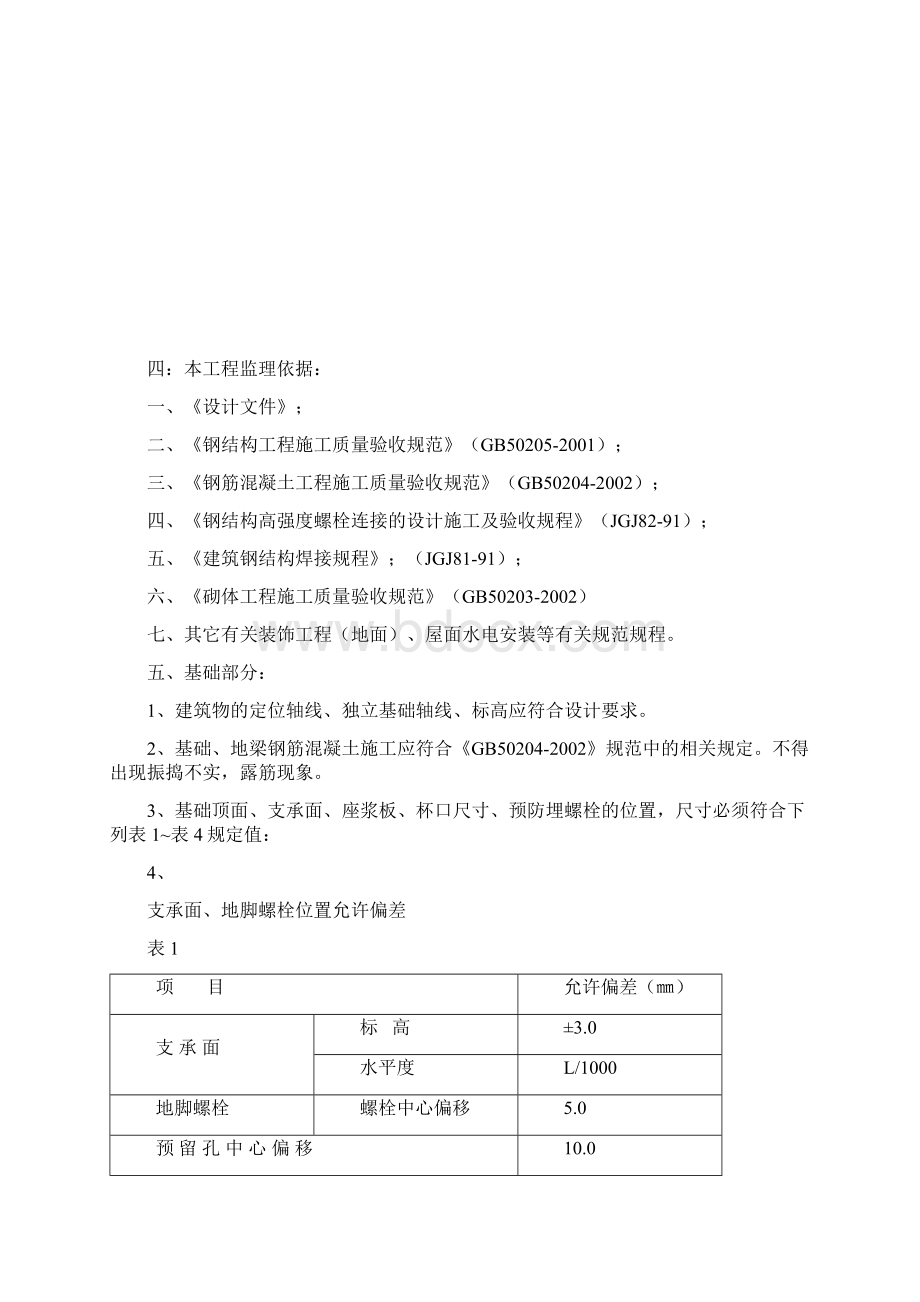 钢结构厂房工程监理规划细则.docx_第3页