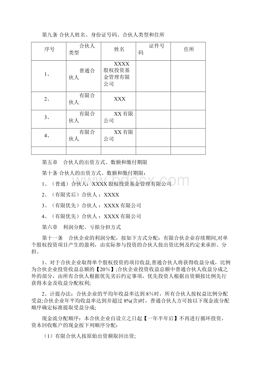 有限合伙协议文档格式.docx_第2页