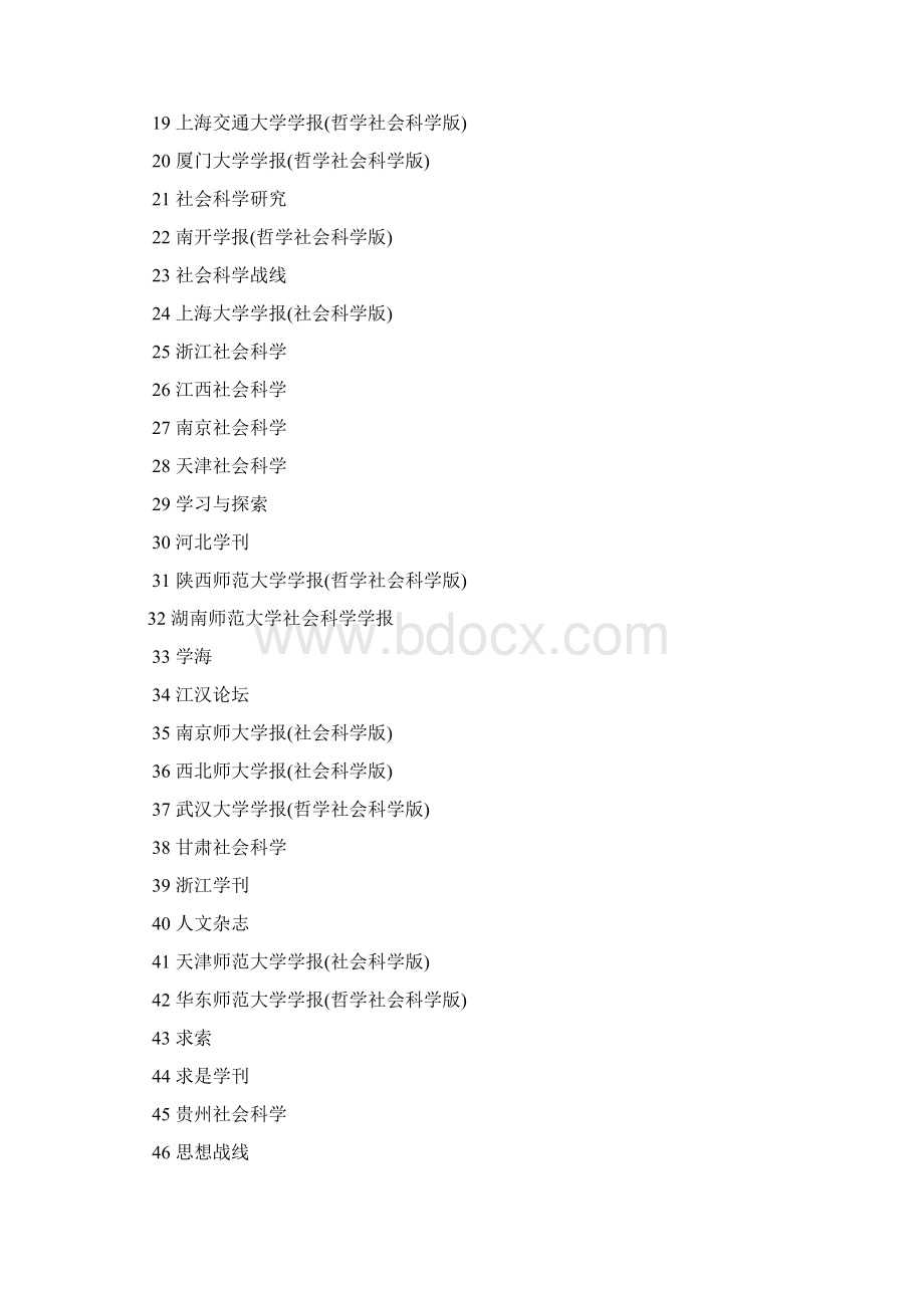 最新《中文核心期刊要目总览》.docx_第2页