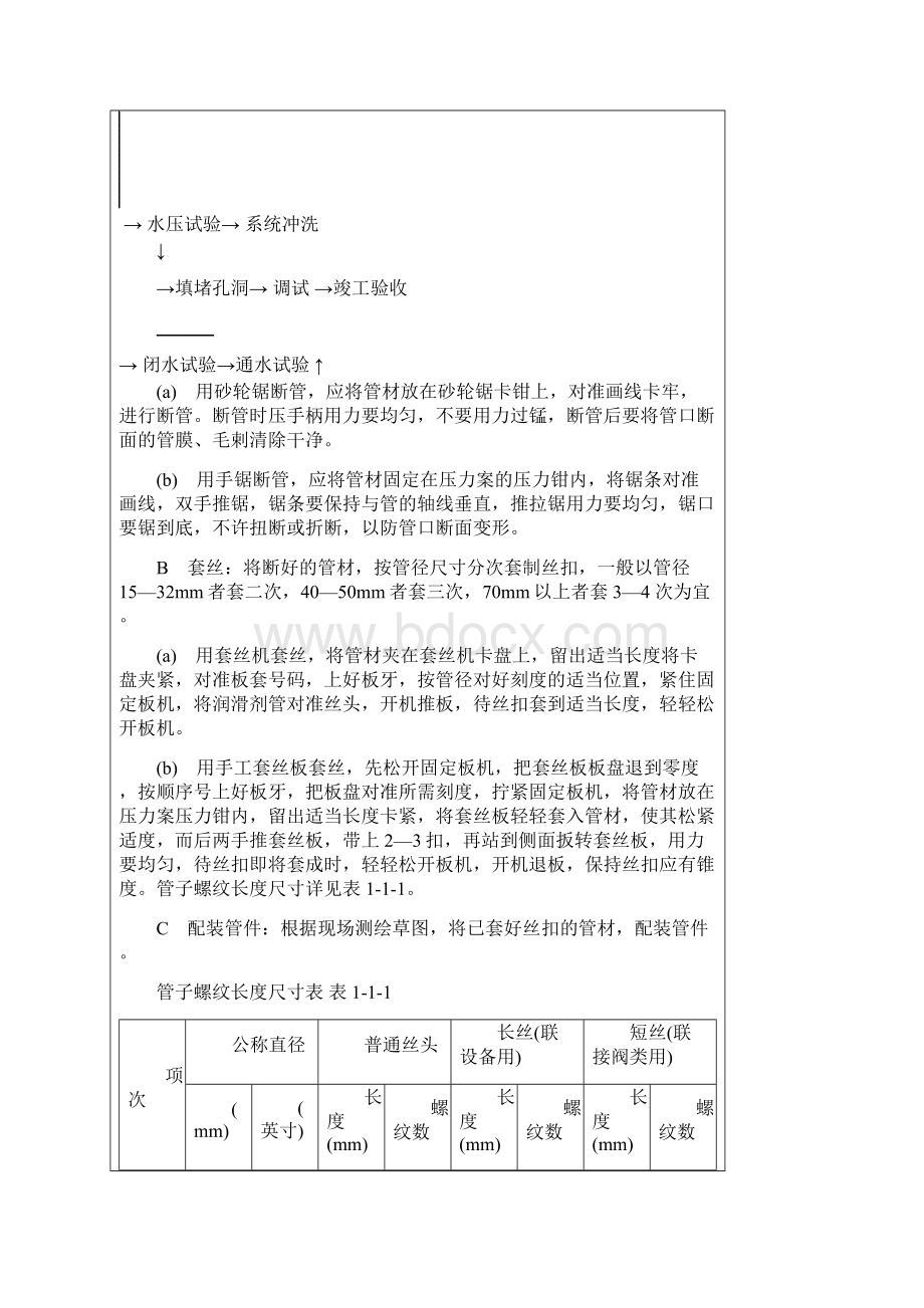 暖卫设备及管道安装基本工艺技术交底Word文件下载.docx_第3页