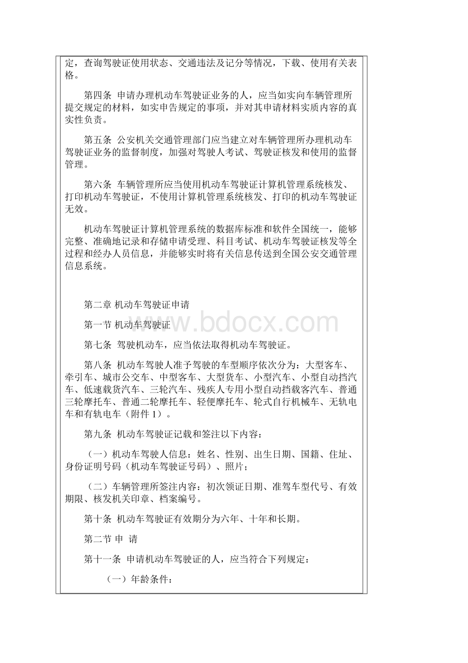 修订后的《机动车驾驶证申领和使用规定》公安部123号令Word文档格式.docx_第3页