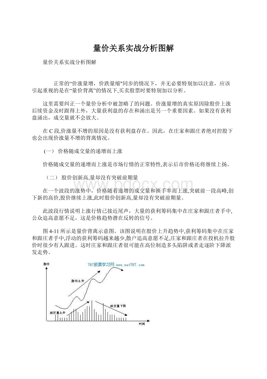 量价关系实战分析图解.docx