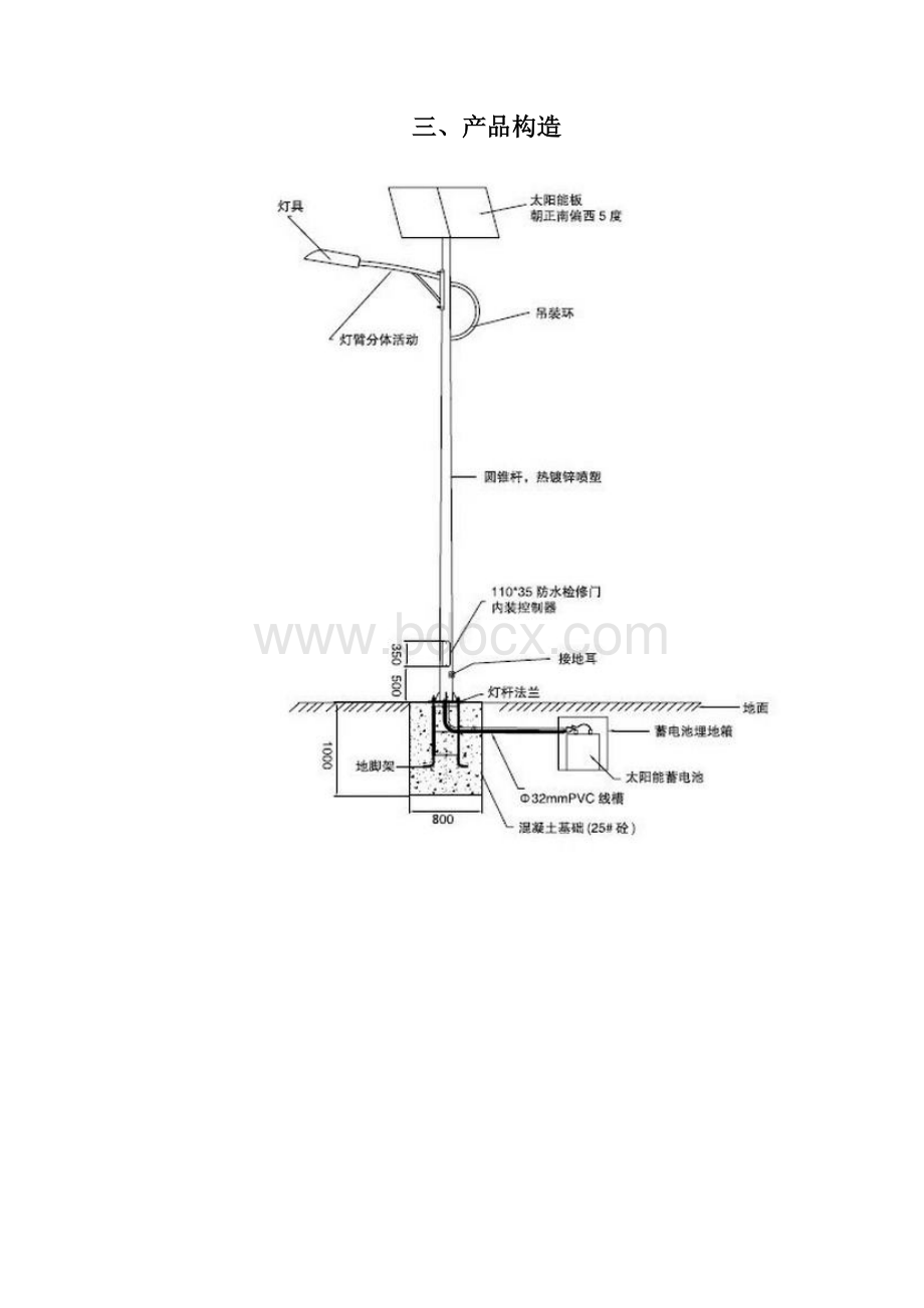 太阳能led路灯产品说明书Word文档下载推荐.docx_第3页