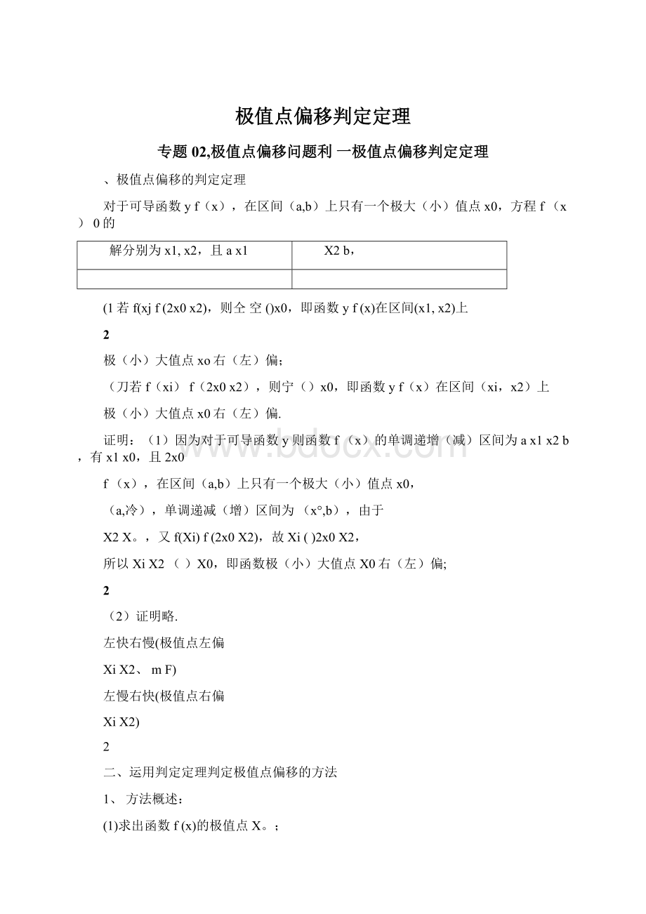 极值点偏移判定定理.docx_第1页